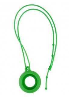 Reloj colgante para enfermeras silicona verde