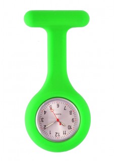 Reloj Enfermera Silicona estándar Verde Lima