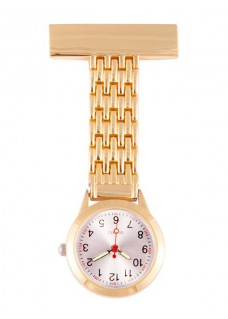 Reloj Enfermera Elegante Oro