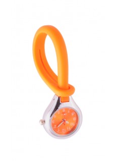 Reloj de silicona para colgar Naranja