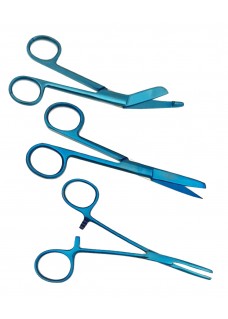 Set de tijeras de enfermera Plasma Azul