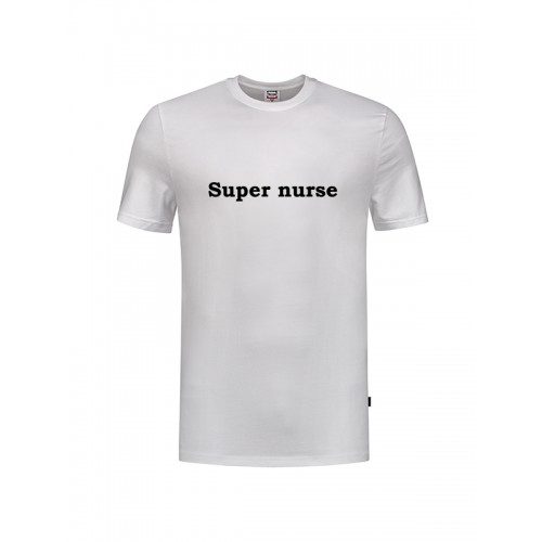 Camiseta Super Nurse Blanca