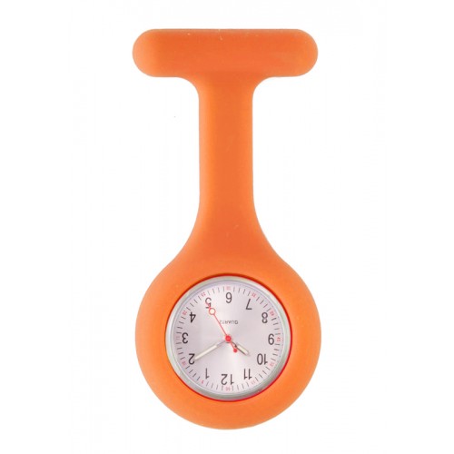 Reloj Enfermera Silicona estándar Naranja