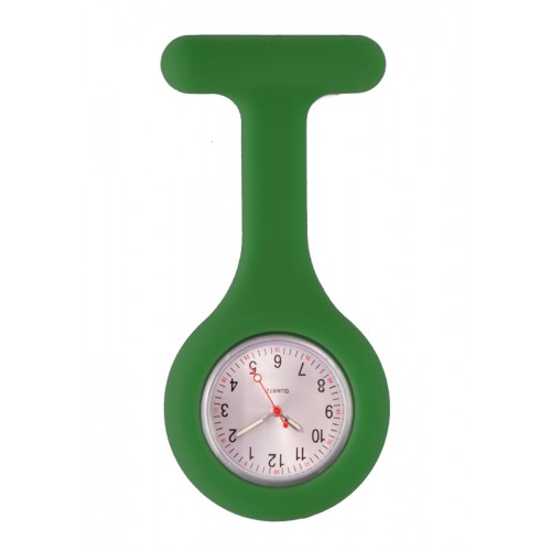 Reloj Enfermera Silicona estándar Verde Oscuro