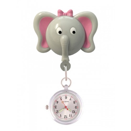 Reloj Enfermera Elefante Retráctil